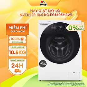 Mua Máy giặt sấy LG Inverter 10.5 kg FG1405H3W1 - Hàng Chính Hãng