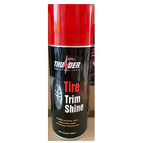 Chai phục hồi nhựa nhám và vỏ xe THUNDER TIRE&TRIM SHINE