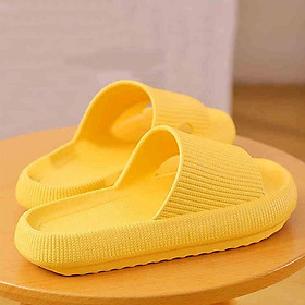 Dép bánh mỳ mì nam nữ đế cao su siêu nhẹ nguyên khối siêu êm đế dày 4cm loại 1 siêu bền TINTIN DNL1