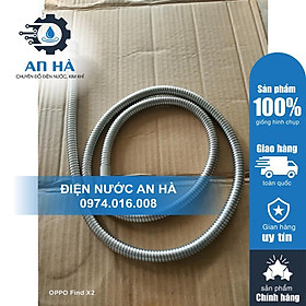 Mua Bộ củ sen lạnh inox 201 + Tay sen tăng áp nhôm + Dây inox 304