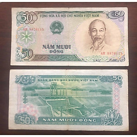 Mua Tờ 50 đồng Việt Nam 1985 đợt 1  tiền cổ bao cấp sưu tầm  Sưu Tầm Tiền Xưa 