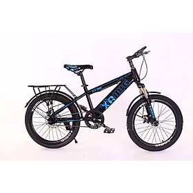 Xe đạp trẻ em cỡ 20 inh phanh đĩa tặng kèm gacbaga - Xe Đạp địa hình cho bé 7-10 tuổi