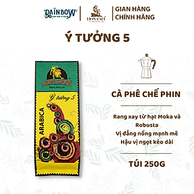 LION CAFE - Cà phê chế phin - Ý Tưởng 5 - Hộp 250g