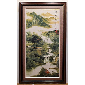 Mua Tranh thảm dệt -Phong cảnh sơn thủy hữu tình