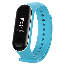Dây Đeo Thay Thế Cho Vòng Đeo Tay Thông Minh Xiaomi Mi Band 3 / Mi Band 4 Dẻo TPU - 2 màu