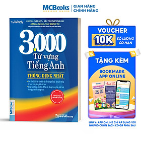Sách 3000 Từ Vựng Tiếng Anh Thông Dụng Nhất (Tái Bản)