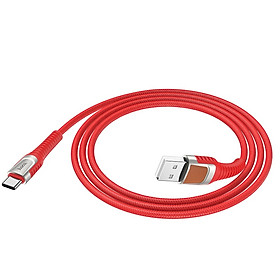 Cáp sạc điện thoại hoco 2.4a u81 type-c - dài 1.2m - hàng chính hãng
