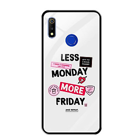 Ốp Lưng Kính Cường Lực cho Realme 3 Pro - 0282 LMMF - Hàng Chính Hãng