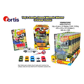 Kẹo Toy's Castle Speed Wheels 16g (Pick-up truck)