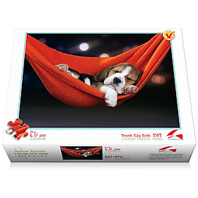 Tranh xếp Hình Tia Sáng - Vô Ưu (247 Mảnh Ghép)