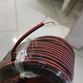 Mua Cuộn 100 mét dây điện đôi lõi đồng dùng cho led và mạch điện tử công suất nhỏ