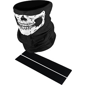 Combo Găng Tay Chống Nắng HLPT417 Và Khăn Đa Năng (Đen)