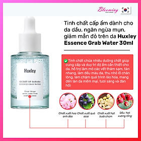 Tinh chất dưỡng ẩm cao cấp dành cho da khô, da dầu Huxley Essence Grap Water 30ml.