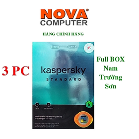 Mua Kaspersky Standard Cho 3 Máy Tính - Standard 3 - Hàng chính hãng