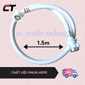 Dây Cấp Nước Máy Giặt 1.5M nhựa cho máy giặt cửa đứng