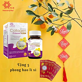 Viên uống Collagen Primrose Plus+ -Giúp đẹp da, hỗ trợ da khô, sạm, nám - Bổ sung Collagen và Vitamin E