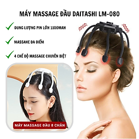 Hình ảnh Máy Massage Đầu Sothing DAITASHI LM-080, 4 Chế Độ Massage, Giảm Thư Giãn Mêt Mỏi- Hàng Chính Hãng