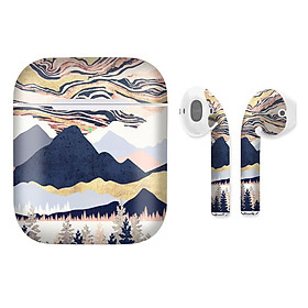 Mua Miếng dán skin cho AirPods in hình giả sơn mài - GSM105 (AirPods  1 2  Pro  TWS  i12)