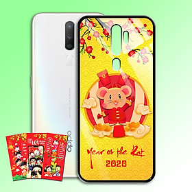 Ốp Lưng Kính Cường Lực cho điện thoại Oppo A5 2020 - 0382 7956 HPNY2020 10 - Tặng kèm bao lì xì Chúc mừng năm mới - Hàng Chính Hãng