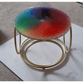 Mua Bàn sofa kính hiện đại hình tròn Juno Sofa