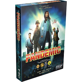 Trò Chơi Board Game Phối Hợp Pandemic - Đại Dịch Toàn Cầu Tiếng Anh Chuẩn Global