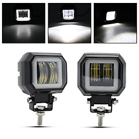 FX01 - Đèn bi cầu trợ sáng ô tô xe máy 25W có chế độ demi hàng chất lượng cao lắp các xe