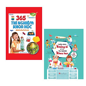 Combo (2 Cuốn) Sách Kiến Thức Bách Khoa Bổ Ích Cho Bé: 365 Thí Nghiệm Khoa Học Dành Cho Trẻ Em + Cuốn Sách Khổng Lồ Về Các Thí Nghiệm Khoa Học (Với Hơn 100 Thí Nghiệm Đơn Giản Và Cực Kỳ Thú Vị!)