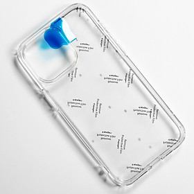 Ốp Lưng dành cho iPhone 15 Pro Max Spigen Ultra Hybrid Crystal Clear Case - Hàng Chính Hãng