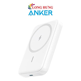 Sạc dự phòng từ tính không dây Anker 321 MagGo 7.5W 5000mAh A1616 - Hàng chính hãng