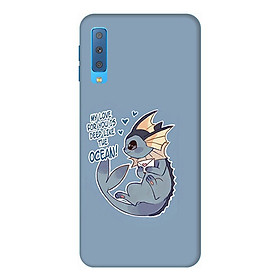 Ốp Lưng Dành Cho Điện Thoại Samsung Galaxy A7 2018 Pikachu Mẫu 1