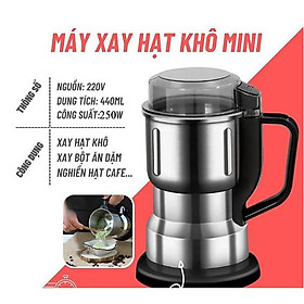 Mua Máy Xay Hạt Khô  Ngũ Cốc Đa Năng Cối Inox Dung Tích 440ml