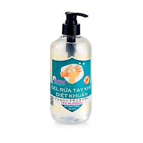 Gel rửa tay khô diệt khuẩn 500ml công nghệ Nhật Bản - tặng kẹo mật ong Senjaku nguyên chất 100%