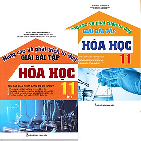 Sách - Combo Nâng Cao Và Phát Triển Tư Duy Giải Bài Tập Hóa Học 11 (tập 1 + tập 2) -KV