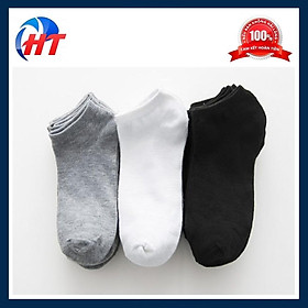 Combo 10 tất hàn quốc - vớ nam mang giầy - cổ ngắn