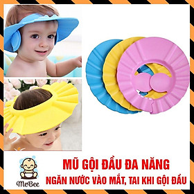 Mũ gội đầu cho trẻ em