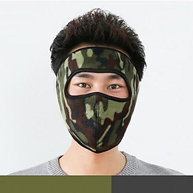 Khẩu trang ninja vải nỉ kính che kín mặt kín tai chống nắng gió lạnh bụi - khau trang kinh che kin