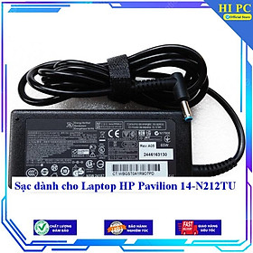 Sạc dành cho Laptop HP Pavilion 14-N212TU - Kèm Dây nguồn - Hàng Nhập Khẩu