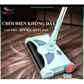 Mua CHỔI ĐIỆN LAU NHÀ HÚT BỤI 2IN1 ĐA CHỨC NĂNG THUẬN TIỆN CHO MỌI NHÀ