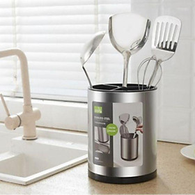 Cắm thìa đũa tròn inox hàng cao cấp