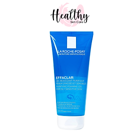 Gel rửa mặt tạo bọt làm sạch & giảm nhờn cho da dầu nhạy cảm La Roche-Posay Effaclar Purifying Foaming Gel 200ml