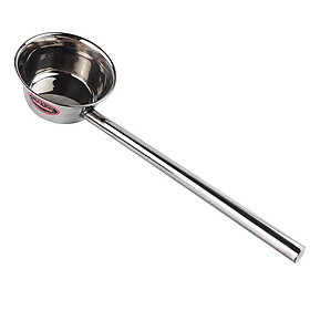 Long Handle Stainless Steel Soup Spoon Home Kitchen Porridge Ladle Tool