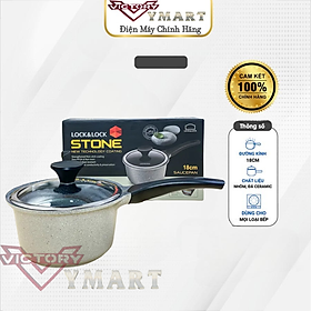 Mua Nồi Lock&Lock Stone 1 Tay Cầm LCA6181D-IH (18cm)