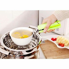 Dụng cụ kẹp, gắp bát đĩa nóng cao cấp giúp chị em không bị bỏng