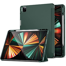 Bao Da Dành Cho iPad Pro 11 inch 2021/2022 và iPad Pro 12.9 inch 2021/2022 ESR Rebound Pencil Holder (Có khe cắm bút Apple Pencil) - Hàng Nhập Khẩu
