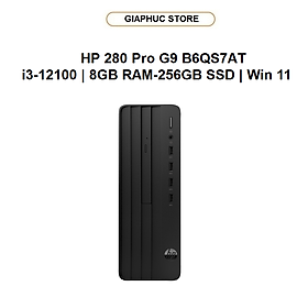 Mua Máy tính để bàn đồng bộ HP 280 Pro G9 B6QS7AT (i3-12100 | 8GB RAM | 256GB SSD | Win 11 | Đen) - Hàng Chính Hãng