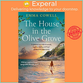 Sách - The House in the Olive Grove by Emma Cowell (UK edition, paperback)