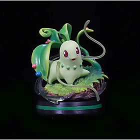 Mô hình Pokemon Chikorita Cúc dại cỏ lá