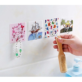 Mua  Combo 10  Móc dán tường 3D nhiều hình ngộ nghĩnh dễ thương - Chịu Lực Tốt – Siêu Dính