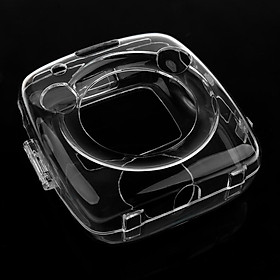 Clear Hard Case w/Shoulder Strap for  Instax Square SQ10 Camera