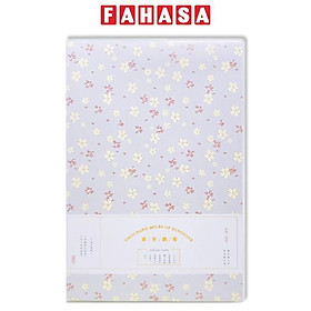 Sổ Bìa Nhựa A5 - Kẻ Ngang - 240 Trang 80gsm - Depai A5-84-24 - Màu Tím Nhạt